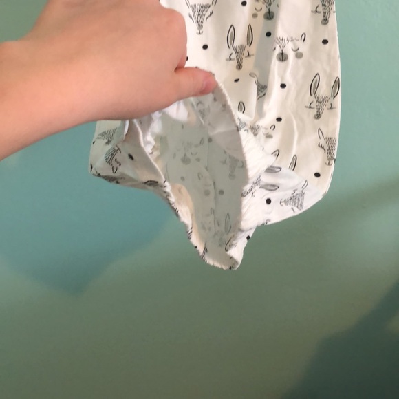 Organic Cotton Open Ended Onesie 0-6 Month - Picture 4 of 5